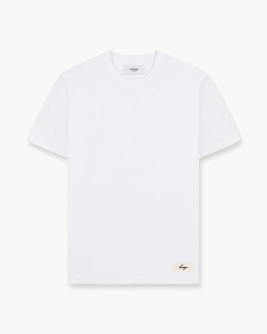 Label T-Shirt (White)