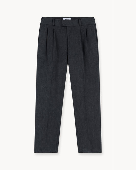 Suit Pants Loose Fit (Dark Grey)