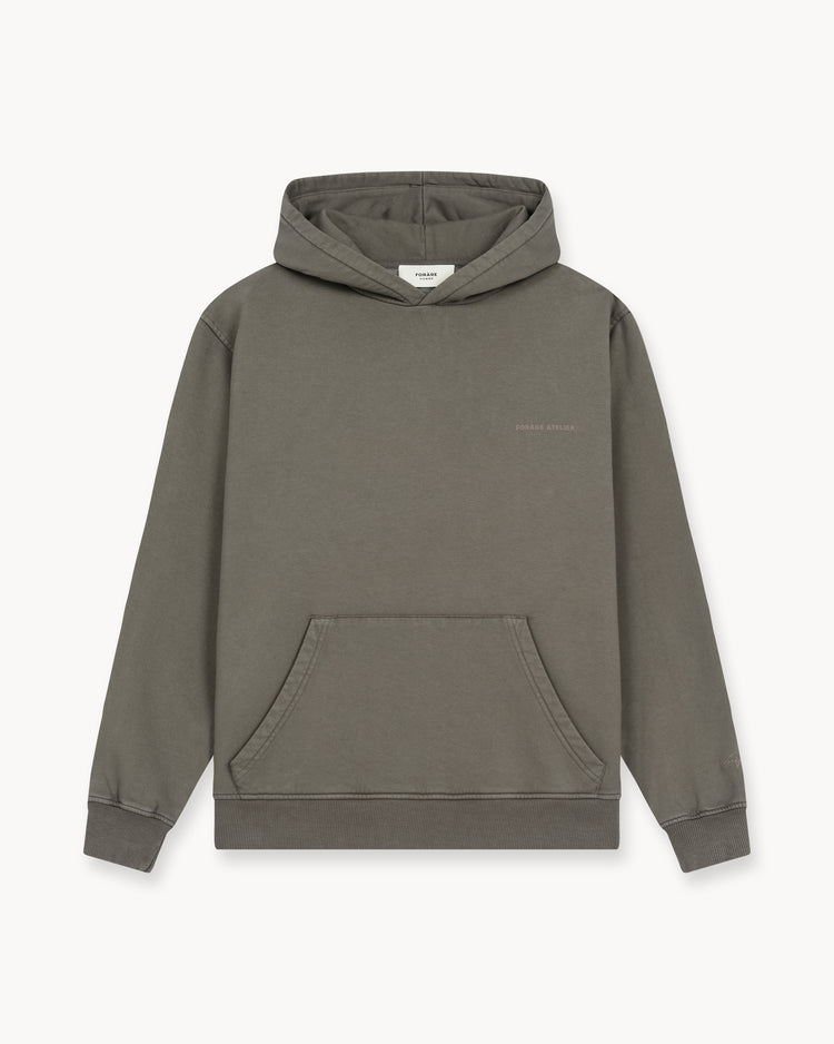 Vintage Atelier Print Hoodie (Seagrass)