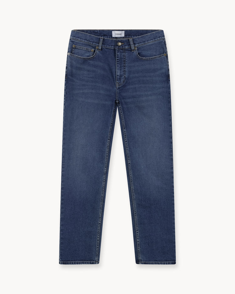 Essential Regular Fit Jeans (Indigo Blue)
