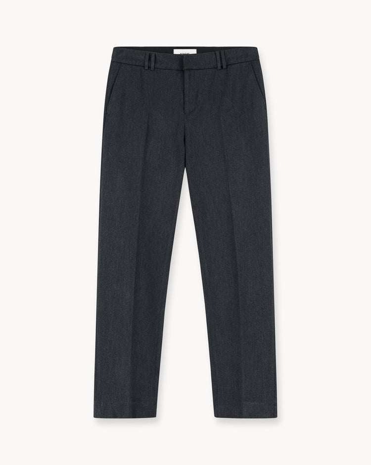 Suit Pants Regular Fit (Dark Grey)