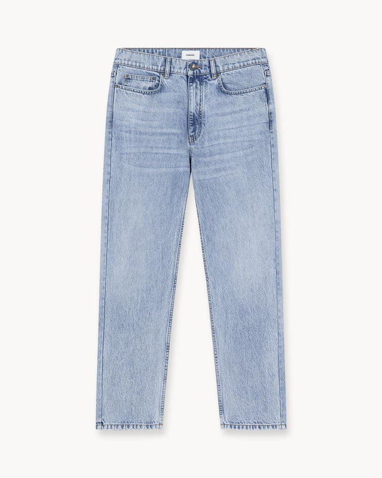Essential Relaxed Fit Jeans (Light Blue)