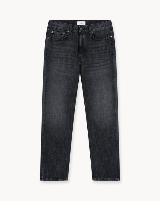Essential Relaxed Fit Jeans (Washed Dark Grey)