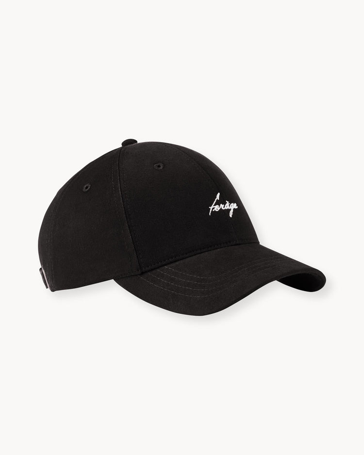 Script Logo Cap (Black)