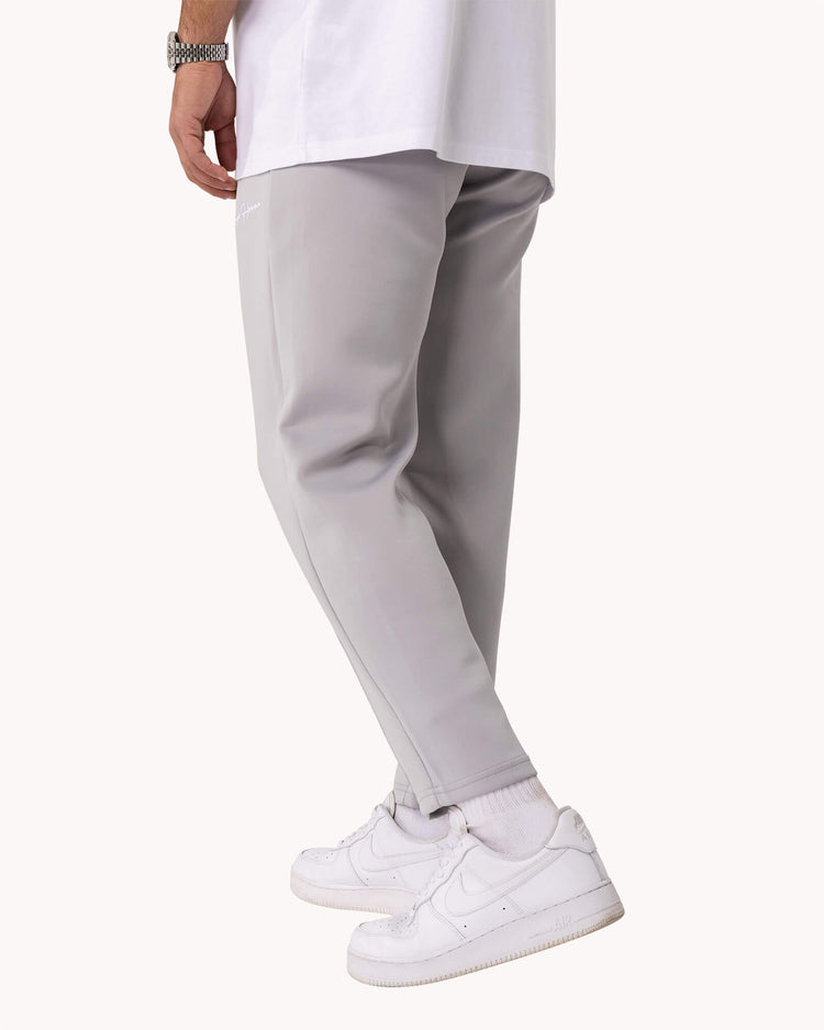 Cropped Trousers (Grey)