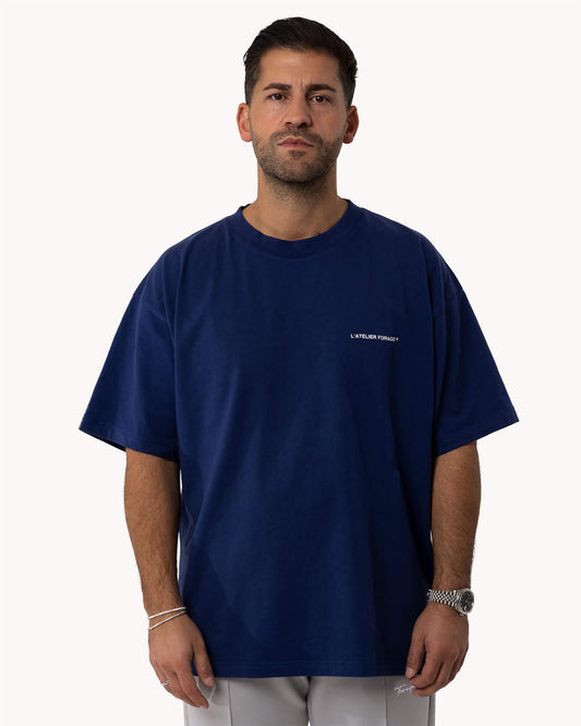 Oversize T-Shirt (Indigo Blue)