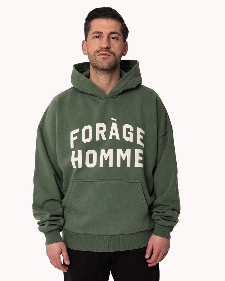 Homme Hoodie Oversized (Vintage Green)